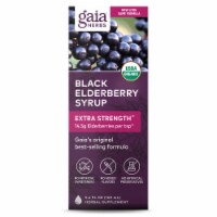 Gaia Herbs Organic Black Elderberry Syrup