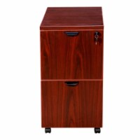 Boss N149-M Boss Mobile Pedestal File-File Mahogany 162229.5H