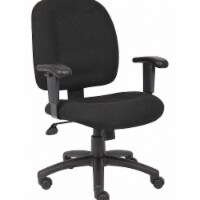 Sim Supply Task Chair,Ergonomic,Fabric Seat  452R13