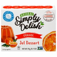 Simply Delish Naturel Orange Gelatin