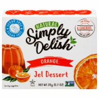 Simply Delish Naturel Orange Gelatin