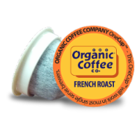 The Organic Coffee Co. French Roast Single-Serve Coffee K-Cup Pods