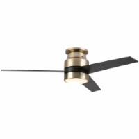 52'' Smart Ceiling Fan With Wall Control, Google Assistant & Amazon Alexa,Siri Shortcut.