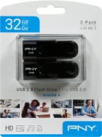 PNY® Black  USB 2.0 Flash Drive