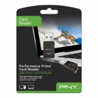 PNY® Performance Prime™ USB 3.2 Gen 1 MicroSD Card Reader Perspective: Main