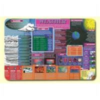 Painless Learning WEA-1 Weather Placemat - Pack of 4