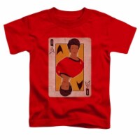 Star Trek-Tos Queen - Short Sleeve Toddler Tee - Red&#44; Large 4T