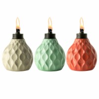 6 in. Marine Glass Table Torch - Pack of 6