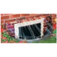 W4214 43 x 14 x 12 in. Elongated Bubble Window Well Cove