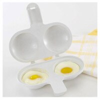 64702 2 Cup Cavity Microwave Egg Poacher - Pack Of 6