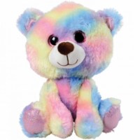 Rainbow Glitter Eyes Bear