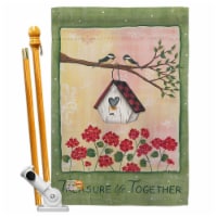 BD-SH-HS-100045-IP-BO-D-US12-PL 28 x 40 in. Welcome Treasure Life Together Inspirational Swee