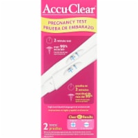 Accu-Clear 2 Minute Pregnancy Test - 2 ct