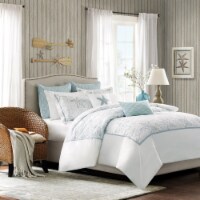 Harbor House Maya Bay Duvet Cover Mini Set, Full/Queen, White