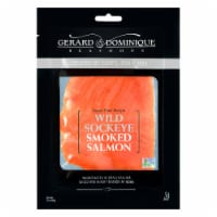 Gerard & Dominque Sugar Free Wild Sockeye Smoked Salmon