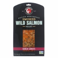 Gerard & Dominque Garlic Lover's Smoked Wild Salmon Fillet Perspective: Main