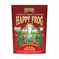 FoxFarm Happy Frog Garden Tomato & Vegetable Dry Plant Fertilizer, 4 Pound Bag Perspective: Main