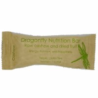 Dragonfly Raw Cashew And Dried Fruit Nutrition Bar Perspective: Main