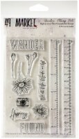 49 And Market Clear Stamps 4 X6 -Wander