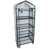 23.6 x 17.7 x 57.1 in. 4 - Tier Mini Growhouse