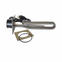 1.5kKW 115V NEMA Cord Incoloy Heater Element with Gasket - 4 x 4 in. Flange