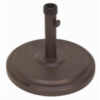 Classic Polycrete Base Umbrella Stand - 19.3 in. Dia