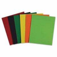 2-Pocket Leatherette Portfolio&#44; Apple Green - 25 Per Box
