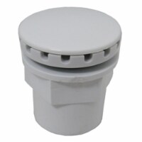 Slip High Output Spa Air Injector, 0.75 x 1 in. - White