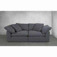Cloud Puff Modular Large Loveseat Slipcover Configurable Sofa Furniture Cover & Performance F