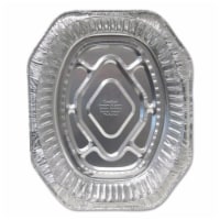 DPK Aluminum Oval Roaster Pan - 100 per Case