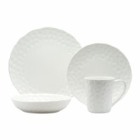 Vanilla Marble Round 16 Piece Dinnerware Set