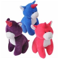 Sitting Unicorn Plush Toy - Pack of 12