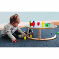 Round Infant Floor Mirror - 21.75 x 21.75 x 7.25 in.