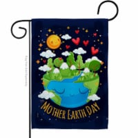 Breeze Decor G165146-BO Mother Earth Garden Flag Expression Inspirational 13 x 18.5 in. Doubl