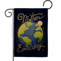 Breeze Decor G165147-BO Earth Day Garden Flag Expression Inspirational 13 x 18.5 in. Double-S