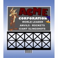 Miller Engineering Animation MIE883751 HO & O Large Acme Billboard