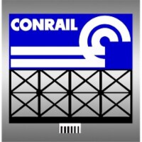 Miller Engineering Animation MIE883651 Large Conrail Animated Neon Style Billboard