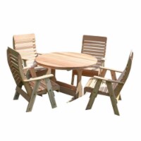 Creekvine Designs WF8122-2CVD Cedar Backyard Estate Patio Dining Collection