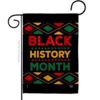 Ornament Collection G192423-BO 13 x 18.5 in. Black History Month Garden Flag with Support Cau