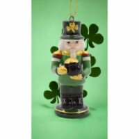 Ceramic Irish Nutcracker Ornament, Home Décor, Gift for Her, Gift for Mom, Christmas Décor,
