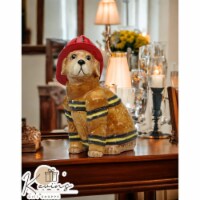 Ceramic Paw Patrol Firefighter Dog Candy Jar, Home Décor, Gift for Her, Gift for Mom, Kitchen