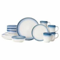 Baum Marina 16-Piece Dinnerware Set in Blue Perspective: Main