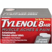 Tylenol 8 Hour Muscle Aches & Pain, Pain Relief (Pack of 4)