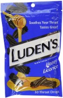 Ludens Cough Drops, Honey Licorice, 30 Drops/bag (Pack of 2) Perspective: Main
