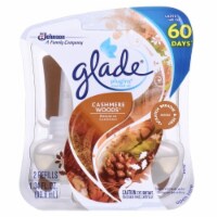 Glade Plug-Ins Scented Oil Refills Cashmere Woods (Pack of 16)