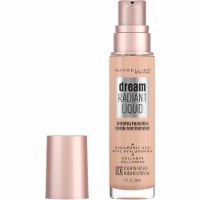 Maybelline Dream Radiant Liquid Foundation Makeup 50 Creamy Natural 1 Fl Oz (Pack of 10)