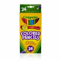 Crayola Full Size Non-Toxic Pre-Sharpened Colored Pencils (Pack of 20) Perspective: Main