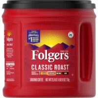 Folgers Classic Roast Ground Coffee Medium Roast 25.9 Ounce (Pack of 10)