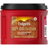 Folgers 100% Colombian Coffee, Medium Roast (Pack of 10)