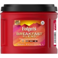 Folgers Breakfast Blend Light Roast Coffee 22.6oz (Pack of 10)